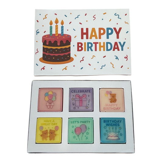 Happy Birthday Cake Birthday Collection Box