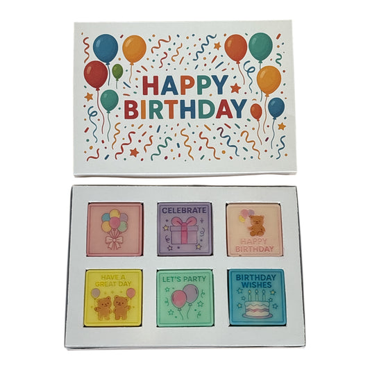 Happy Birthday Scene Birthday Collection Box