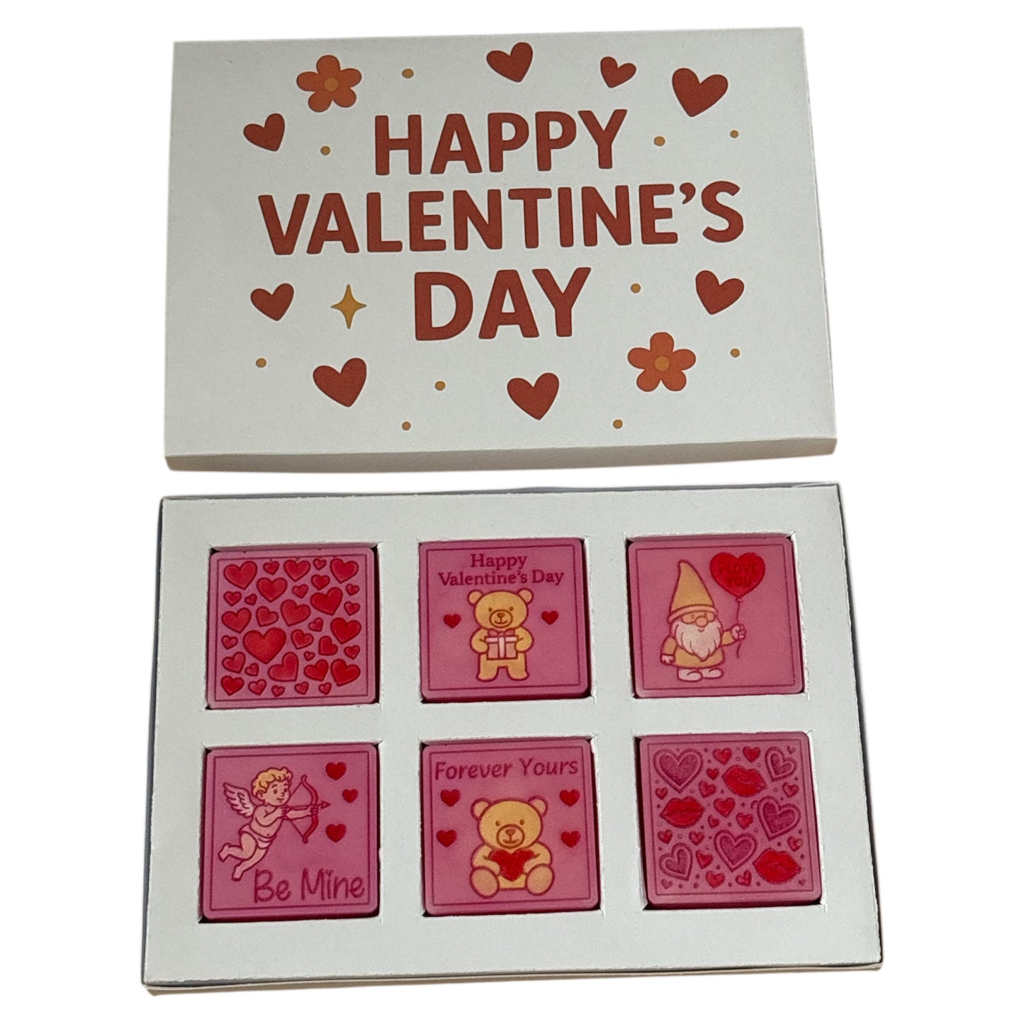 Happy Valentine’s Day Hearts & Flowers Box , Valentine’s Set Box