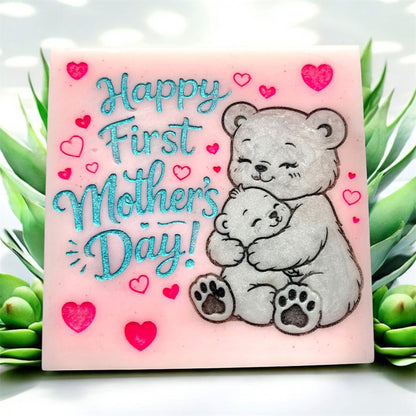 Happy First Mother’s Day Bears Mini Slab