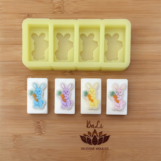 Bunny With Carrot Blocks