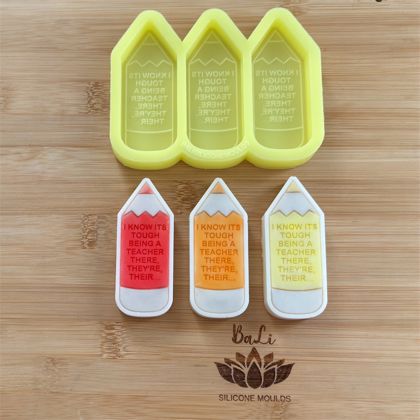 I Know It’s Tough Being A Teacher Pencil Trio