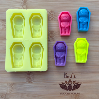 3D Coffin Mummy Set ( Block Size )