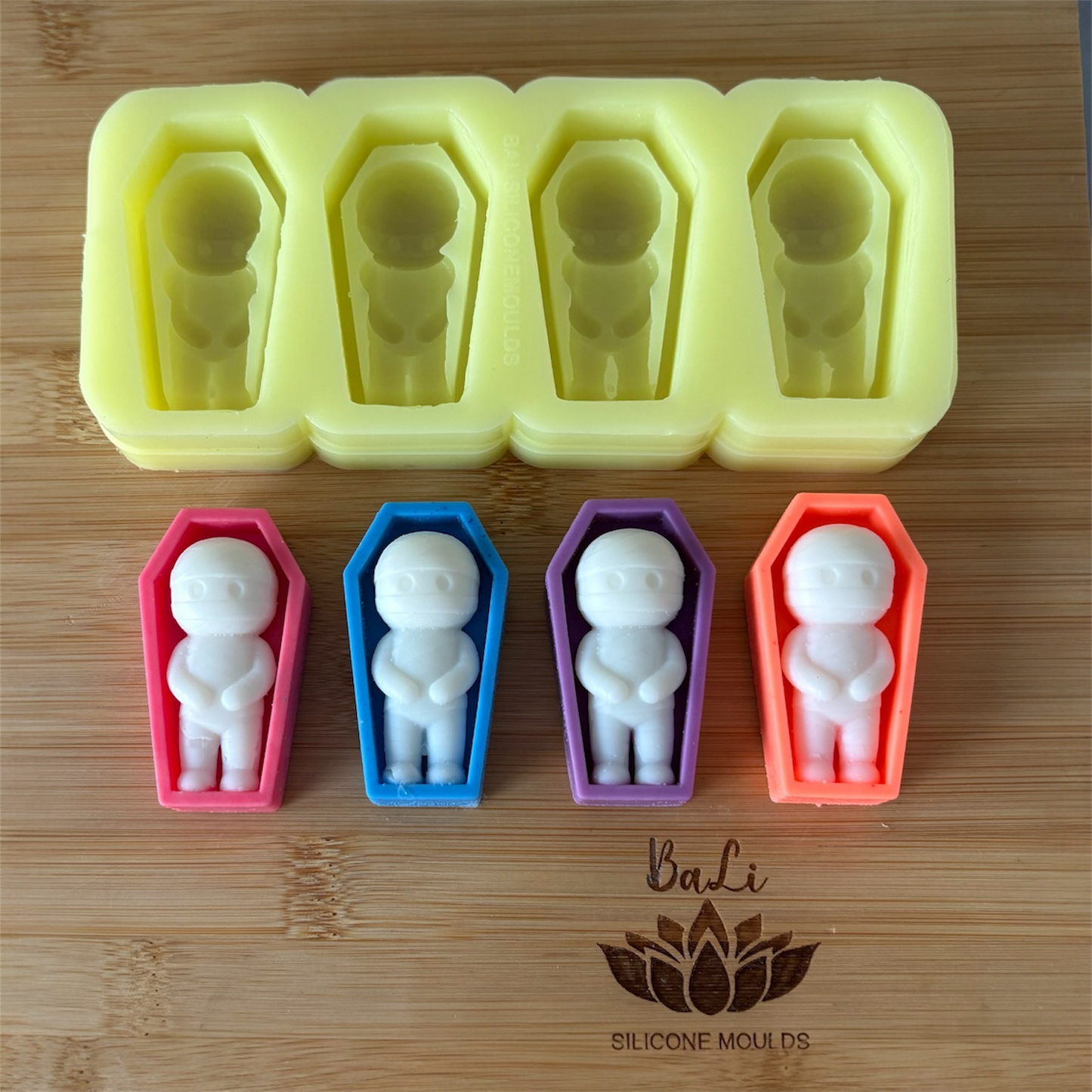 3D Coffin Mummy Shapes