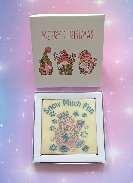 Christmas Gonk Mini Slab Box