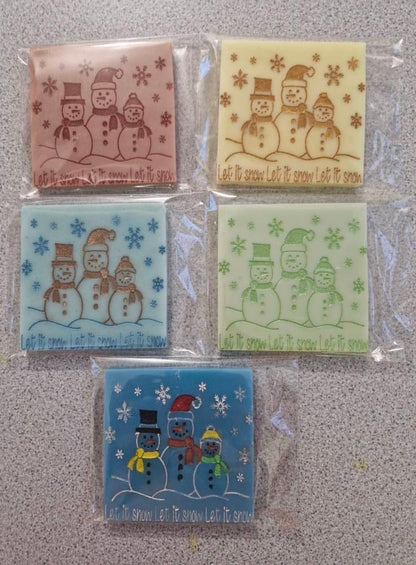 Snowman Family Slab