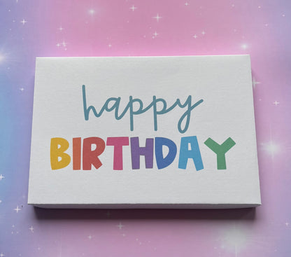 Happy Birthday Trio Mini Bar Box