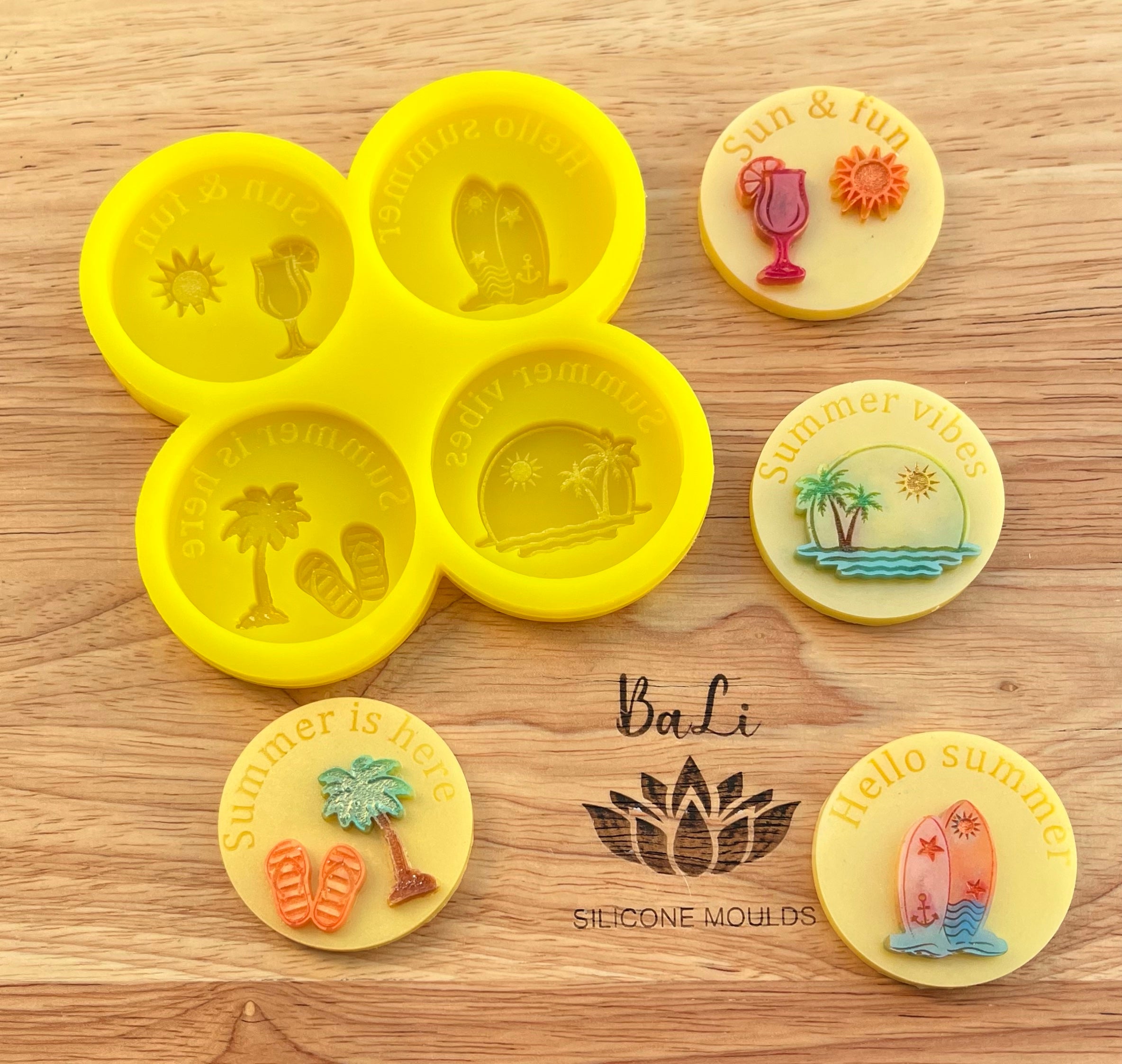 Summer Set Discs – Bali Silicone Moulds