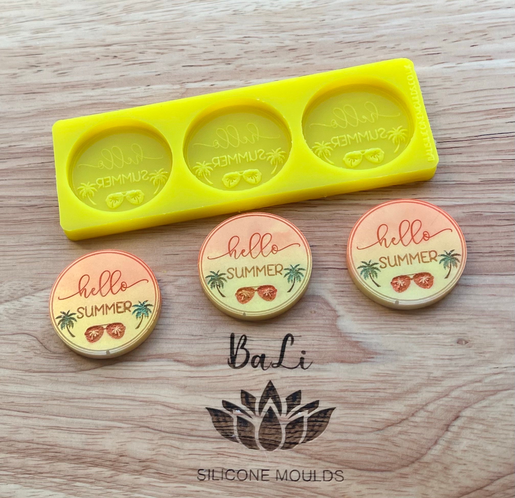 Hello Summer Toppers – Bali Silicone Moulds