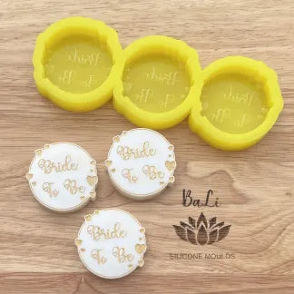 Bride to be trio silicone mould